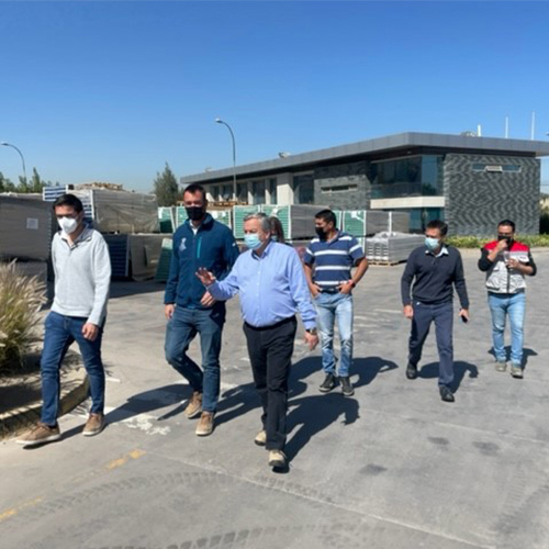 Femoglas agradece al equipo comercial Sodimac quienes visitaron nuestra planta de instalaciones el pasado 20 de marzo de 2022.